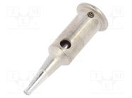 Tip; hoof; 2.4mm; for  soldering iron JBC TOOLS