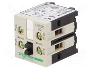 Auxiliary contacts; Leads: screw terminals; front SCHNEIDER ELECTRIC