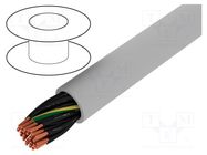 Wire; JZ-500-PUR; 34G0.75mm2; unshielded; 300V,500V; Cu; stranded HELUKABEL