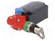 Safety switch: singlesided rope switch; NC x2 + NO; FD; -25÷80°C PIZZATO ELETTRICA