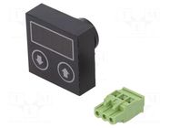 Digital pointer; 22mm; CM22; -25÷60°C; IP65; 12÷24VDC; 100mA; 0.1% COBI ELECTRONIC