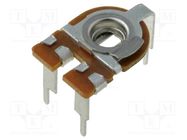 Potentiometer: mounting; single turn; 470kΩ; 100mW; ±20%; linear TELPOD