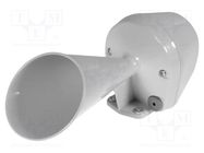 Signaller: sound; membrane siren; 230VAC; 108dB; HPT; IP55; Mat: ABS AUER SIGNAL