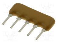 Resistor network: X; THT; 22kΩ; ±2%; 0.2W; No.of resistors: 4; 100V BOURNS