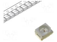 LED; SMD; 3528,PLCC2; yellow; 400÷600mcd; 3.5x2.8x1.9mm; 120°; 20mA WAH WANG HOLDING