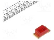 LED; SMD; 0603; red; 5÷12mcd; 1.6x0.8x0.65mm; 120°; 20mA; λd: 625nm KINGBRIGHT ELECTRONIC