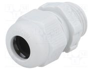 Cable gland; M16; 1.5; IP68; polyamide; light grey; V-TEC VM OBO BETTERMANN