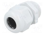 Cable gland; M20; 1.5; IP68; polyamide; light grey; V-TEC VM OBO BETTERMANN