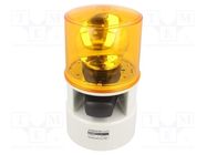 Signaller: lighting-sound; 24VDC; siren,rotating light; LED; IP54 QLIGHT