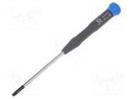 Screwdriver; Torx®; precision; TX15; PRECISION; Blade length: 80mm C.K