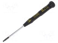 Screwdriver; precision; hex key; HEX 3mm; ESD; Xonic ESD C.K
