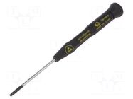 Screwdriver; precision; hex key; HEX 2.5mm; ESD; Xonic ESD C.K