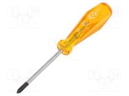 Screwdriver; Phillips; PH1; HD Classic; Blade length: 80mm C.K