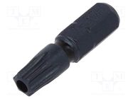 Screwdriver bit; Torx® with protection; T30H; Overall len: 25mm C.K