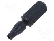 Screwdriver bit; Torx® with protection; T15H; Overall len: 25mm C.K