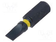 Screwdriver bit; slot; SL 4,5; Overall len: 25mm C.K