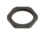 GLAND LOCKNUT, PA6, M32, 0.276", BLACK