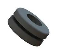 GROMMET, TPE, 6.4MM, BLACK