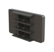 ADHESIVE CABLE CLIP, BLK, 0.118", PA 6.6