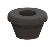 GROMMET, ELASTOMER, 8MM, BLACK