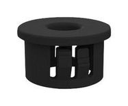 GROMMET, NYLON 6, 0.625", BLACK