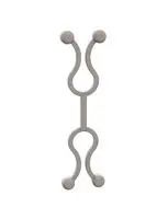 CABLE TIE, TWIST LOCK, 0.4", NAT, PA6.6
