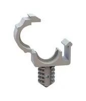CABLE CLAMP, HINGED, NYLON 6.6, NATURAL
