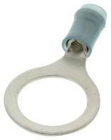 TERMINAL, RING TONGUE, 1/2IN, CRIMP BLUE