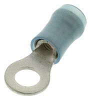 TERMINAL, RING TONGUE, #8, CRIMP, BLUE