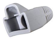 BOOT, RJ45 PLUG CONN, 1POS, PVC, GREEN