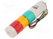 Signaller: signalling column; LED; red/amber/green; 24VDC; IP65 QLIGHT