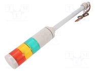 Signaller: signalling column; LED; red/amber/green; 24VDC; IP54 QLIGHT