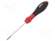 Screwdriver; slot; 3,0x0,5mm; SoftFinish®; Blade length: 80mm WIHA