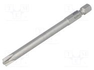 Screwdriver bit; PlusMinus cross PH-type; SL/PH2; PROFESSIONAL WIHA