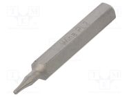 Screwdriver bit; Pentalobe; PL2; Overall len: 28mm; MICRO WIHA