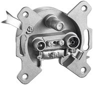 3-Hole Aerial Through Socket - with DC feed-through