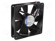 Fan: DC; axial; 12VDC; 119x119x25mm; 168m3/h; 43dBA; ball; 2900rpm EBM-PAPST