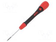 Screwdriver: precision; Pentalobe; PL2; Blade length: 40mm WIHA