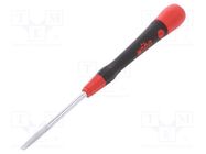 Screwdriver; slot; precision; SL 4; PicoFinish® WIHA