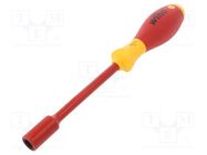 Screwdriver; insulated; 6-angles socket; HEX 10mm; 1kVAC WIHA