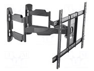 LCD/LED holder; black; tiltable; 45kg LOGILINK