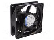 Fan: AC; axial; 230VAC; 119x119x38mm; 160m3/h; 46dBA; slide; 2650rpm EBM-PAPST