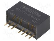 Converter: DC/DC; 10W; Uin: 9÷36V; Uout: 3.3VDC; Iout: 2.4A; SIP8 AIMTEC