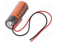 Battery: lithium; 18505; 3.6V; 3500mAh; Body dim: Ø18.5x50.5mm FANSO