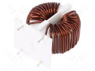 Inductor: wire; THT; 2mH; 22mΩ; SC; 250VAC; 10A; -25÷120°C KEMET
