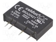 Relay: solid state; SPST-NO; Ucntrl: 3÷30VDC; 5A; 12÷275VAC; SKA CELDUC