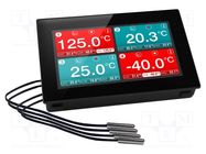 Data logger; temperature; ±1°C; Temp: -40÷80°C; 119.3x79.8x25mm LASCAR