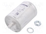 Capacitor: polypropylene; 10uF; 1.2kV; Ø60x85mm; ±10% ELECTRONICON