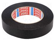 Tape: masking; W: 25mm; L: 50m; Thk: 0.175mm; 12%; natural caoutchouc TESA