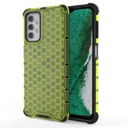 Honeycomb Case armor cover with TPU Bumper for Samsung Galaxy A32 5G green, Hurtel